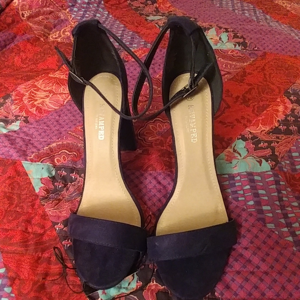 Navy Blue Heels